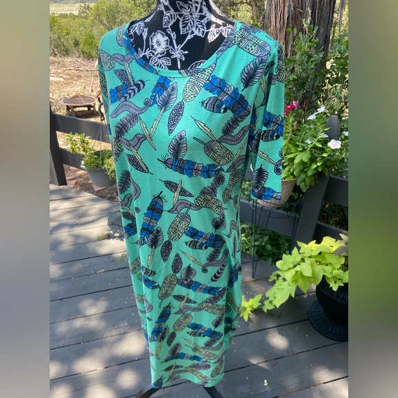Lularoe Julia Dress Size XL - Picture 4 of 6